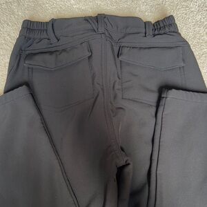Boys Black Snow Pants